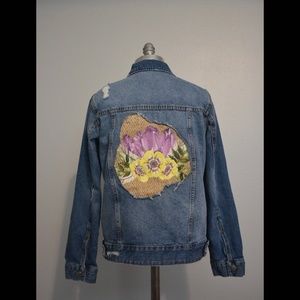 Embroidered Floral Jacket